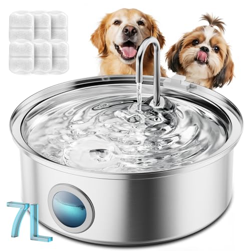 7L 230oz Pet Water Fountain