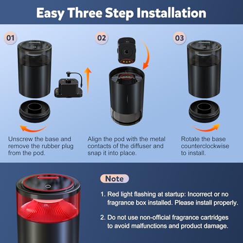 2025 Upgraded Smart Car Air Freshener Diffuser
