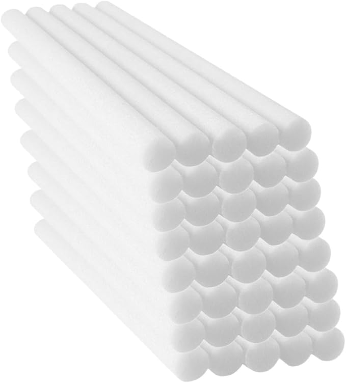 Cabilock 150pcs Aroma Diffusing Tools Wands Essential Oil Diffuser Stick Non-Flame Fragrance Volatile Sticks Easy to Use for Car Humidifier - AquaVibe