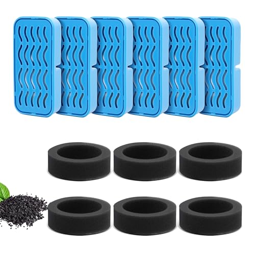 12 Pack Cat Water Fountain Replacement Filter Compatible with AONBOY