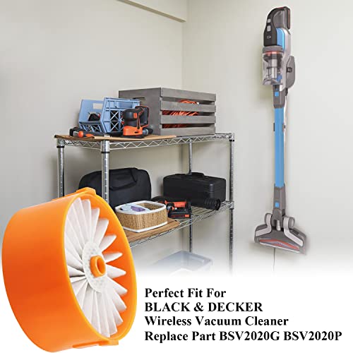 Filter Fit for Black & Decker Powerseries Extreme Cordless Stick Vacuum (6 Count)