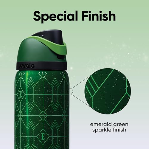 Wicked FreeSip Stainless Steel Water Bottle 32 oz Elphaba