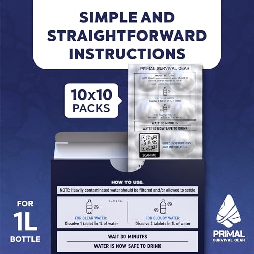Water Purification Tablets (100 Count)