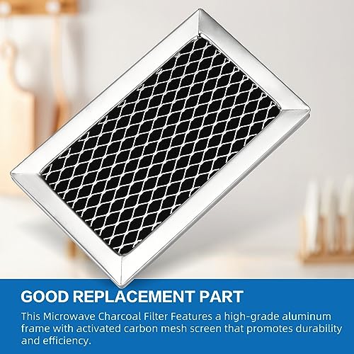W10845250 W10892387 Microwave Charcoal Grease Filter Replaces for Whirlpool
