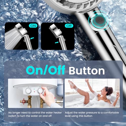 Filtered Shower Head with Handheld
