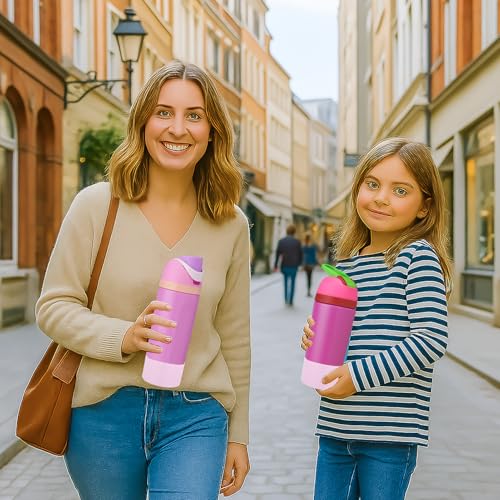 2PCS Protective Boot Compatible with Owala Kids Water Bottle 16 oz &14 oz