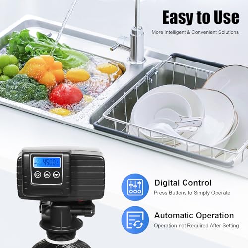 Digital Control Valve for Water Softeners
