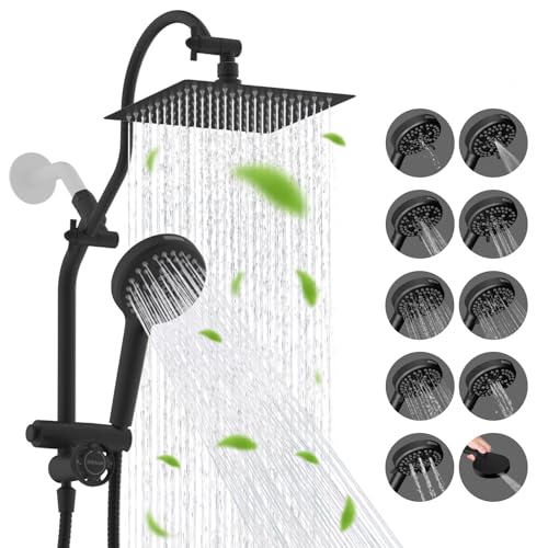 High Pressue All Metal 8" Rainfall Shower Head