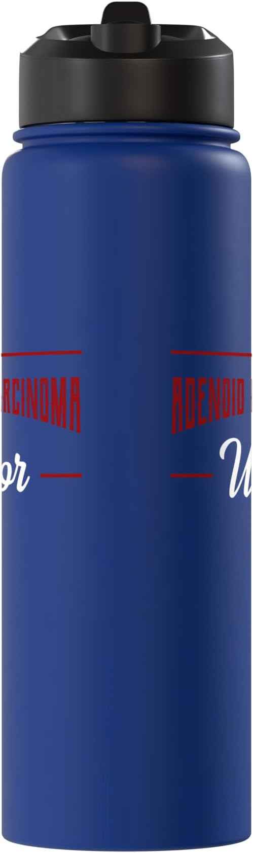 I Am A Warrior Adenoid Cystic Carcinoma ACC Adenoidcystic Stainless Steel Insulated Water Bottle