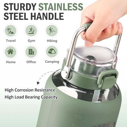 84oz Glass Water Bottle