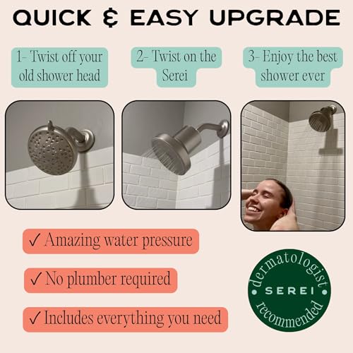 Lab Tested Filtered Shower Head