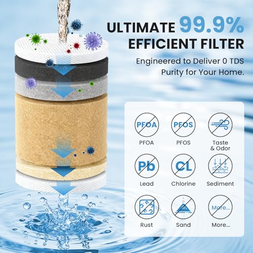 0 TDS 6 Stage Water Filter Replacement for Zero Pitchers