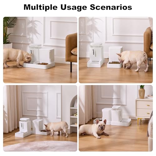 Gravity Dog Food and Water Dispenser