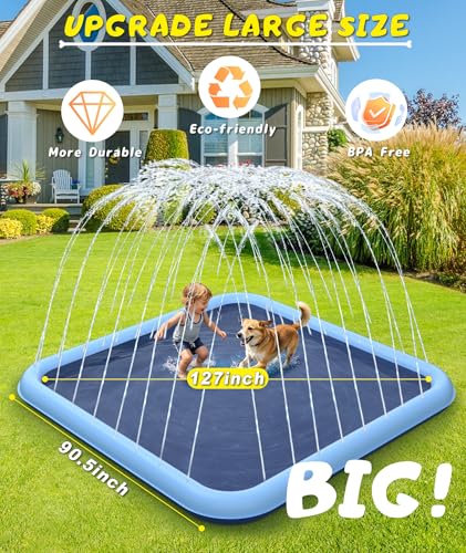 Splash Pad for Dogs & Kids
