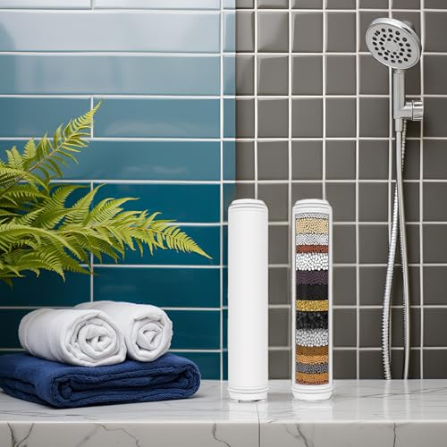 Shower Filter Replacement for Handheld Shower Head (2 Count)