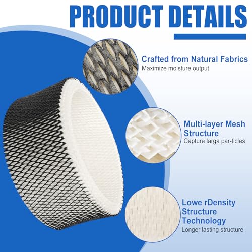 HWF62 Humidifier Filter A Compatible with Holmes Sunbeam