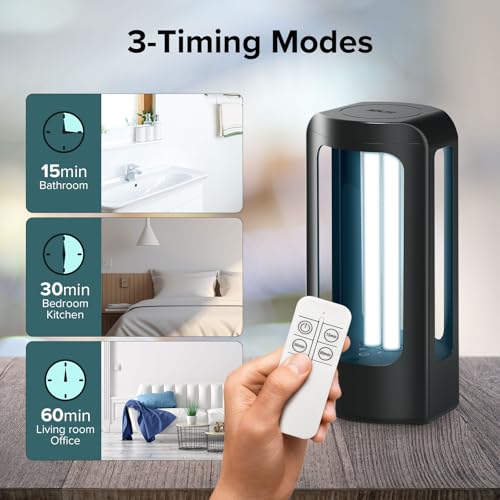 27W UV Light Sanitizer with Remote Control Timer