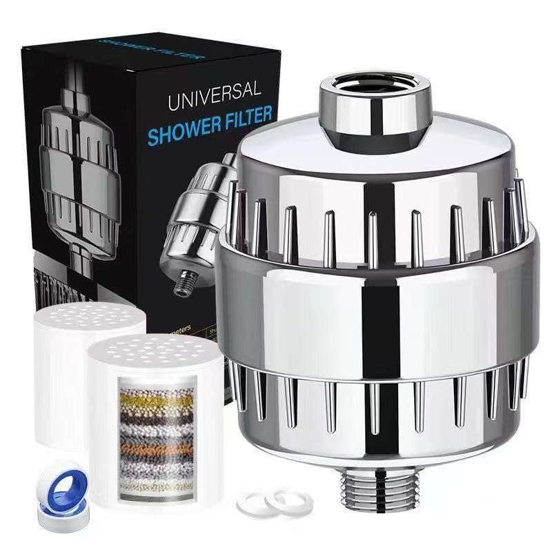 2 Pack Cartridges Shower Filter for Hard Water