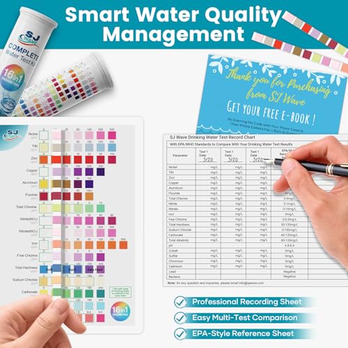 22 in 1 Water Test Kits (125 Strips)