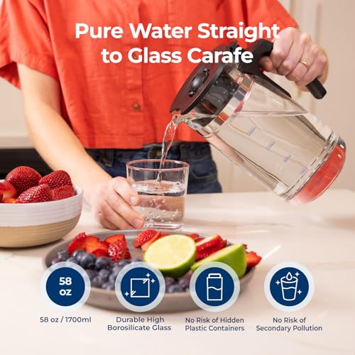 RO100ROPOT Countertop Reverse Osmosis Water Filter System