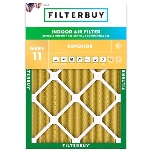 20x22x2 Air Filter MERV 11 Pet & Allergy Defense