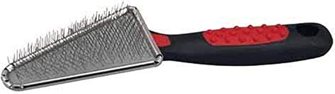 Triangle Soft Pin Slicker Brush - AquaVibe