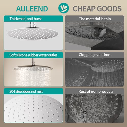 All Metal Rain Shower Head