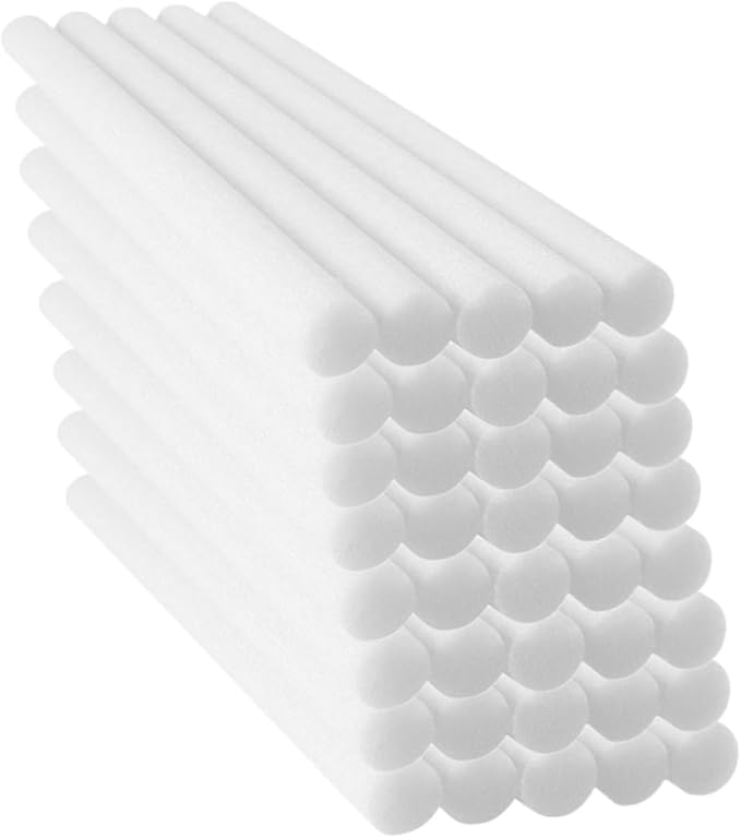 PRETYZOOM 100pcs Humidifier Filter Refill Sticks for Diffuser Wands for Use Compatible Fragrances Easy to Use Core - AquaVibe