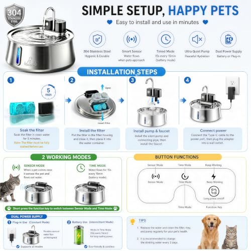 Dog Water Fountain