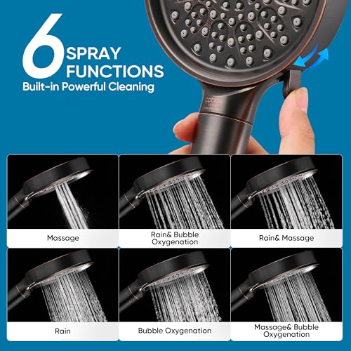Filtered Shower Head with Handheld