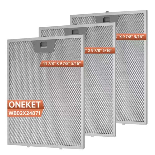 GE Range Hood Filter Replacement WB02X24871