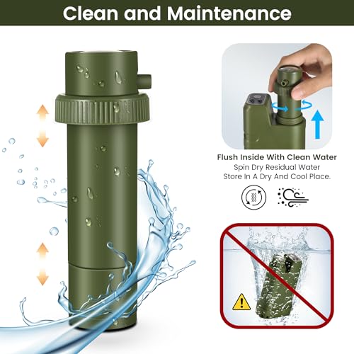 Electric Portable Water Filter Survival