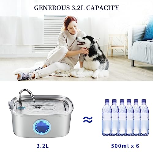 Stainless Steel Cat Water Fountain