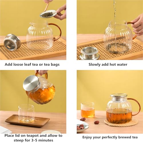 Glass Teapot Stovetop Safe