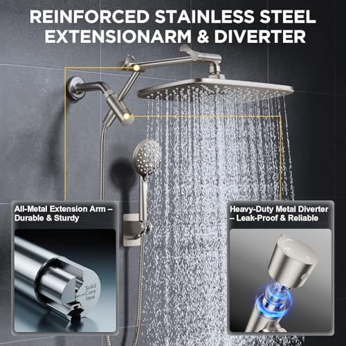 Starlight 11.8" High Pressure Shower Head with Handheld
