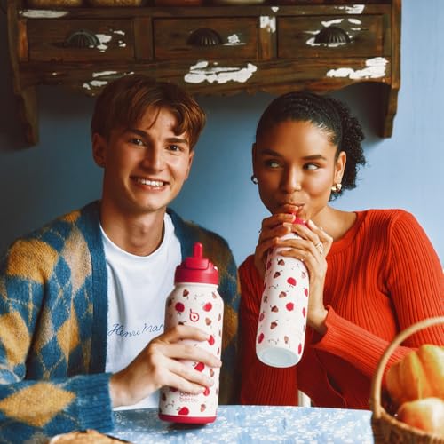 32oz Insulated Water Bottle with Pill Box (32 Count)
