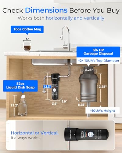 10UA Under Sink Water Filter System with 2 Filters (2 Count)