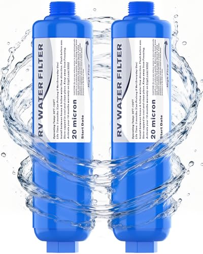 RV Camper Inline Water Filter (2 Count)