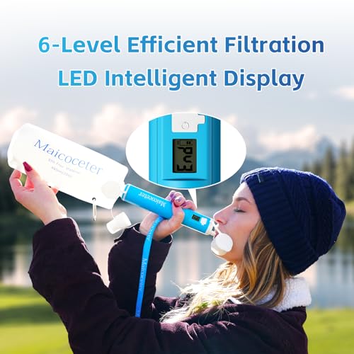 Gravity Water Filter Kit with LED Display