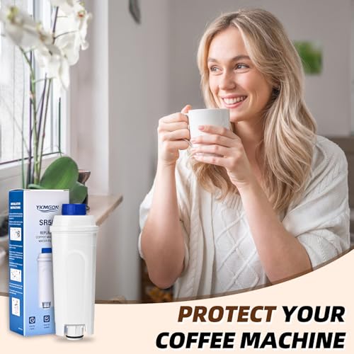 Coffee Machine Water Filter Compatible with Delonghi DLSC002 (2 Count)