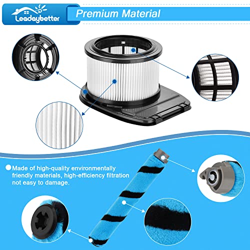 Filter Replacement for Shark IZ662H Vertex Pro Lightweight Cordless Stick Vacuum with DuoClean PowerFins