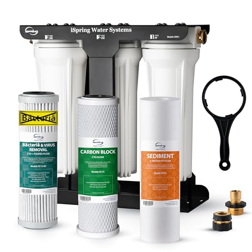 3 Stage RV Water Filter System