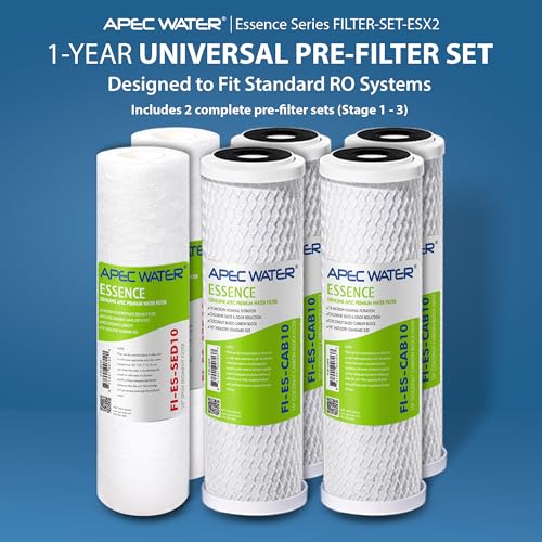 FILTER-SET-ESX2 Replacement Reverse Osmosis Filters, Set of 2