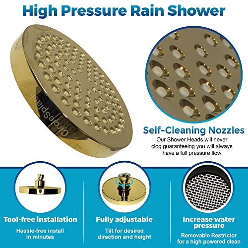 Shower Head High Pressure 2.5 GPM