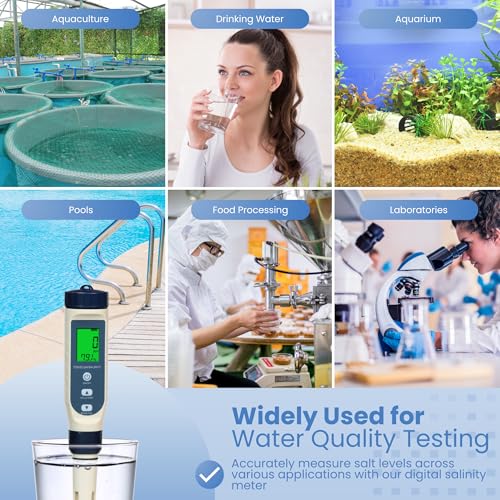 All New 2026 Pool Salt Tester & pH Meter