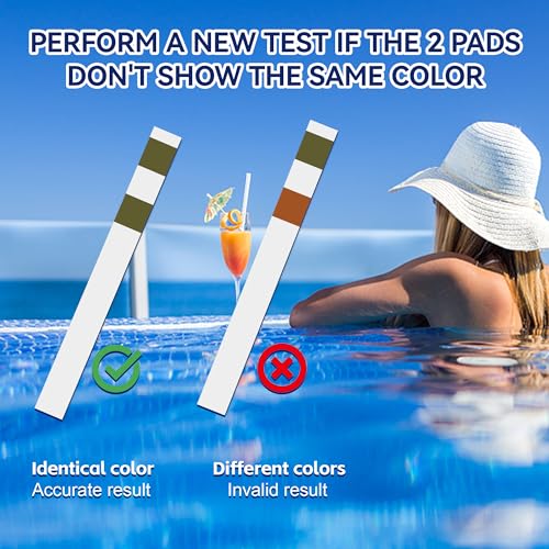 Water Hardness Test Strips Kit for Home Drinking Water and Pool Spa 200CT (200 Count)