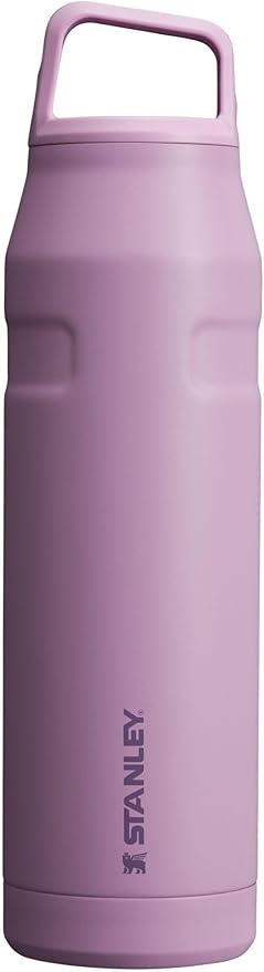 Stanley IceFlow Cap and Carry Water Bottle | Wide Mouth Twist Lid | Lightweight & Leakproof for Travel & Sports | Insulated Stainless Steel | BPA-Free