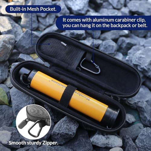 Personal Water Filter Straw with an Official Carry Case