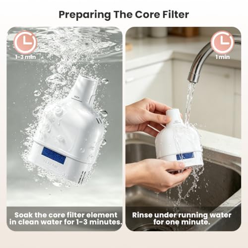 Cat Water Fountain Filters 3 Pack Five Stages Filtration Cat Fountain Replacement Filters for Stainless Steel Water Fountain 2 Months Set of Replacement Filters for Ultra Quiet Cat Fountain