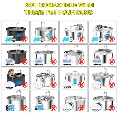 Fountain Filter Replacement Set
